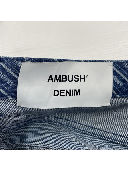 AMBUSH デニム・ジーンズ 総柄