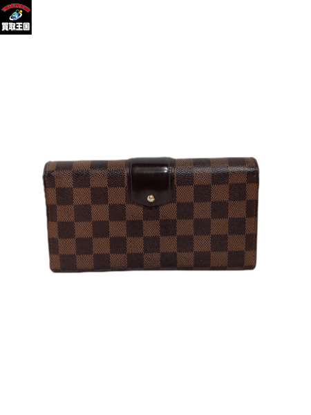 LOUIS VUITTON/ダミエ/ポルトフォイユ システィナ/N61747[値下]
