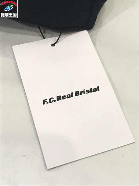 F.C.Real Bristol ロゴ ナイロンキャップ/ネイビー/エフシーレアルブリストル