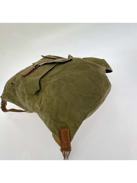 OLD・VINTAGE リュックサック・バックパック 60-70s EURO MILITARY キャンバス カーキ