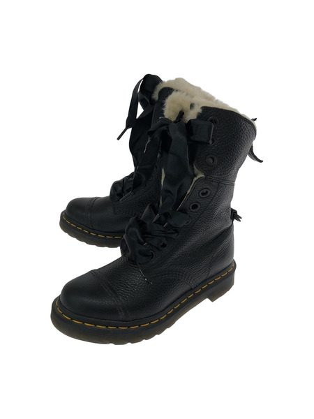 Dr.Martens AIMLITA ボアレザーブーツ