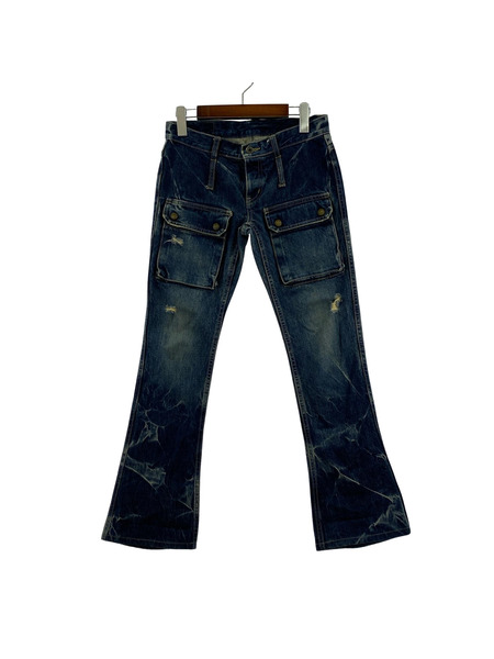 HYSTERICS デニム・ジーンズ ブッシュパンツ インディゴ