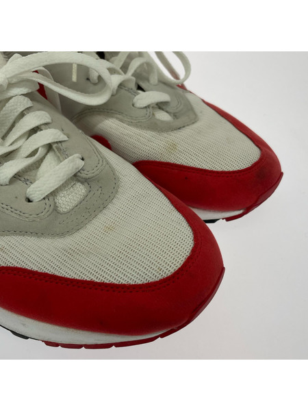 NIKE スニーカー Air Max 1 Anniversary Red (27.5) 908375-103
