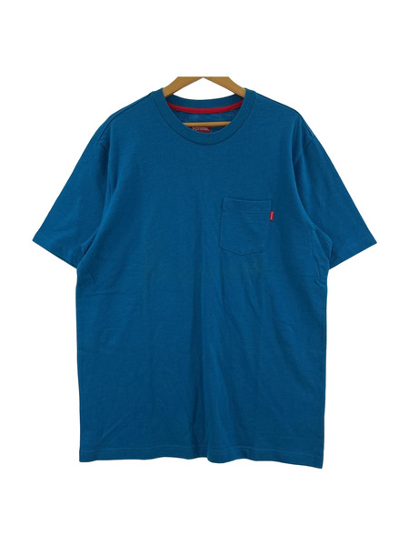 Supreme S/SポケットTee XL 青[値下]