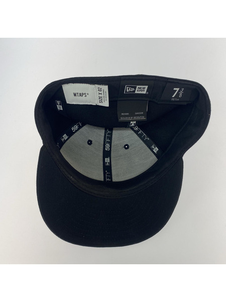 WTAPS×NEW ERA キャップ 黒 7 3/8