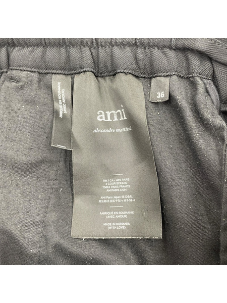 AMI paris ショートパンツ ショーツ 36 ブラック