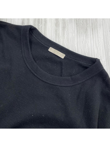 ULTERIOR 25AW C/CASH HONEYCOMB FOOTBALL TEE 4 黒 UCS99-KC220