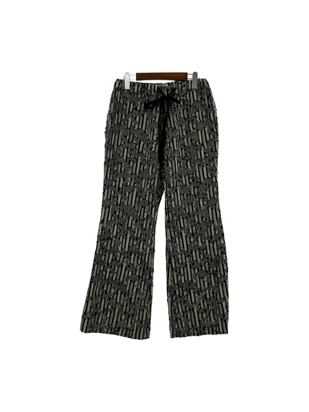 MASU 22SS STAR JACQUARD FLARE PANTS (44) MSSS-PT0222