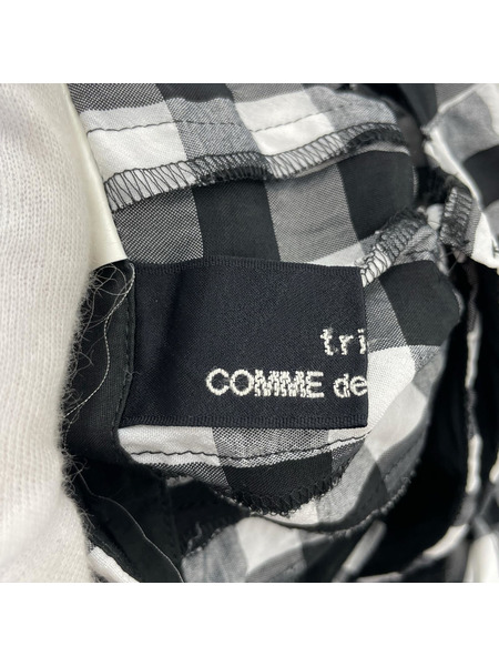 tricot COMME des GARCONS ロングスカート ギンガムチェック デザイン スカート[値下]