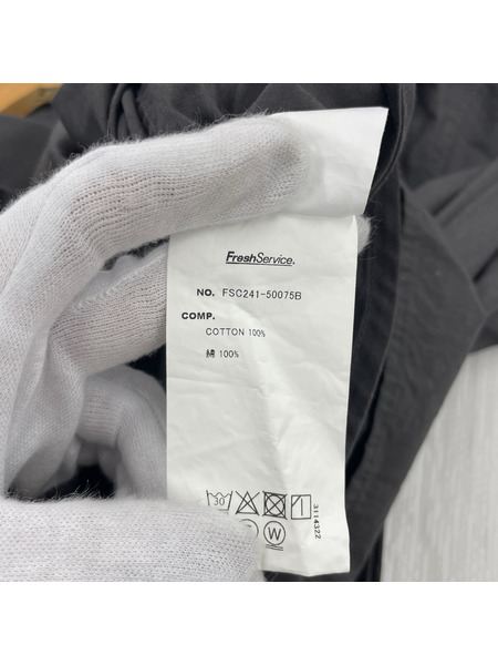 FreshService 長袖シャツ ワイドシャツ グレー