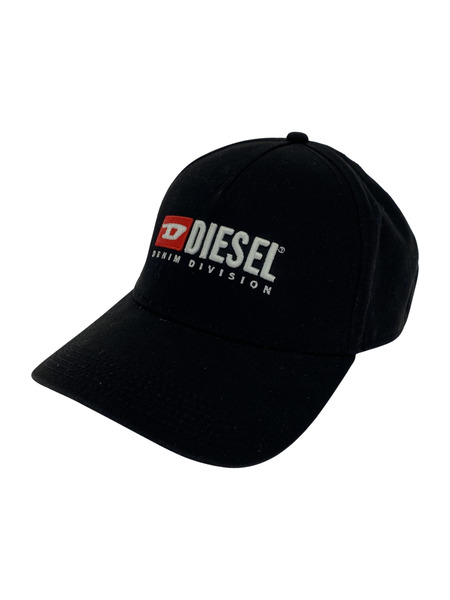 DIESEL ロゴキャップ 黒