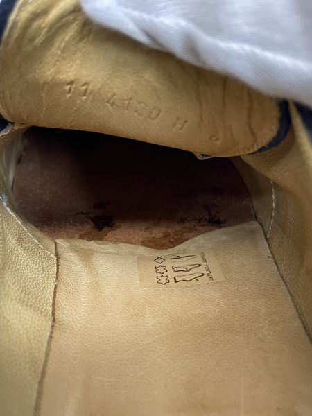 Paraboot WILLIAM MARCHE II ダブルモンクストラップシューズ 6 ネイビー