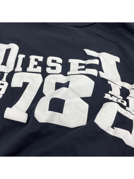 DIESEL T-DIEGOR-G-7 ロゴTシャツ(XXL) ブラック