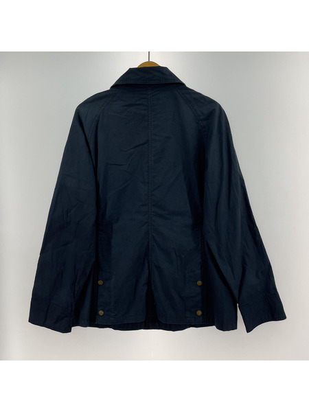 Barbour Beadnell ジャケット 紺 UK14