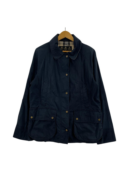 Barbour Beadnell ジャケット 紺 UK14