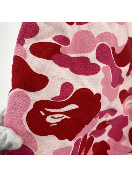 A BATHING APE ショートパンツ スウェットショートパンツ/ピンク/001SPK301001M