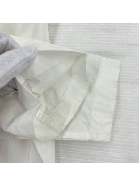 RAINMAKER TOKYO PLEATED SHIRT ノーカラーシャツ