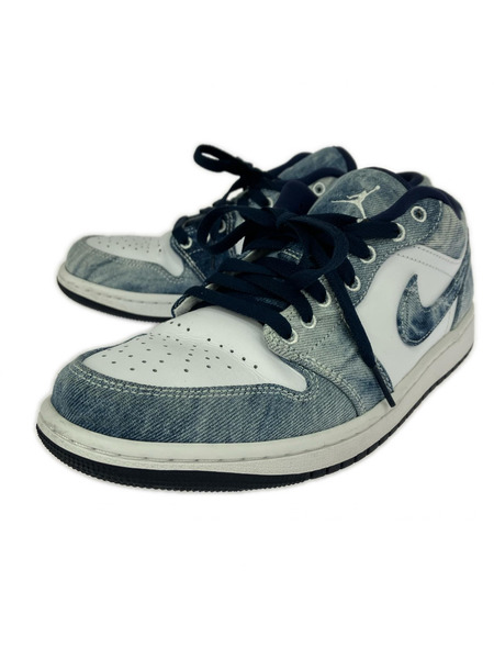 NIKE シューズ Air Jordan 1 LOW SE "washed denim"