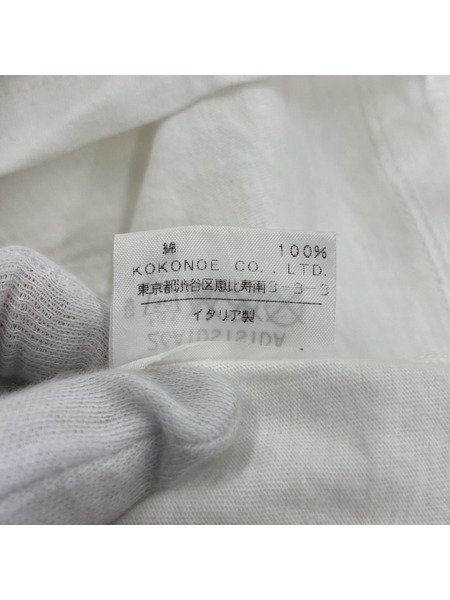 MAISON MARTIN MARGIELA KOKONOE期 エイズTEE S ホワイト