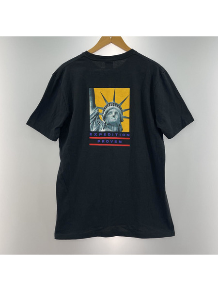 Supreme×THE NORTH FACE Statue of Liberty Tシャツ (L) 黒