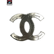 アクセサリー CHANEL ブローチ シルバー