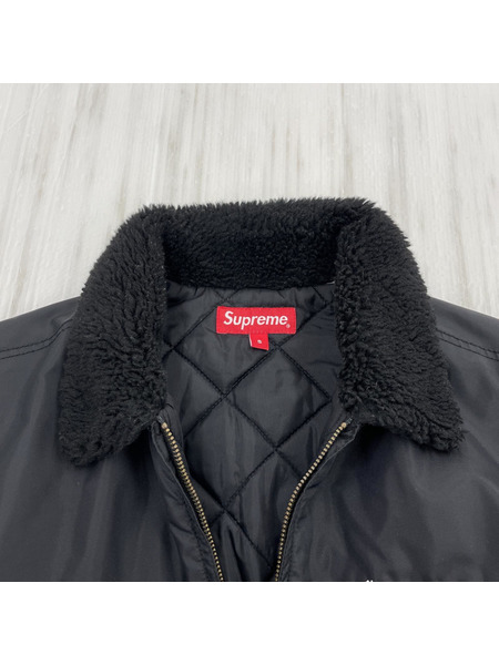 Supreme 2017FW Independent Fur Collar Bomber Jacket SIZE:S