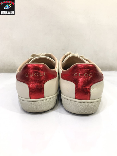 靴 GUCCI ローカットスニーカー ホワイト 22～22.5cm