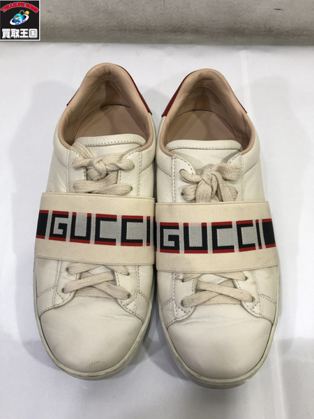 靴 GUCCI ローカットスニーカー ホワイト 22～22.5cm