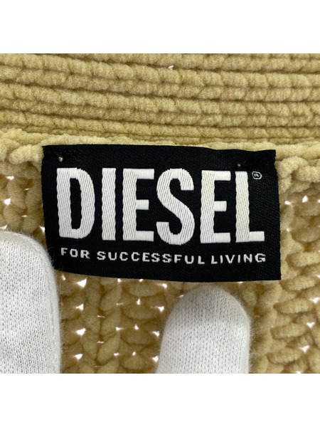 DIESEL カーディガン ルーズフィットニットカーディガン XS