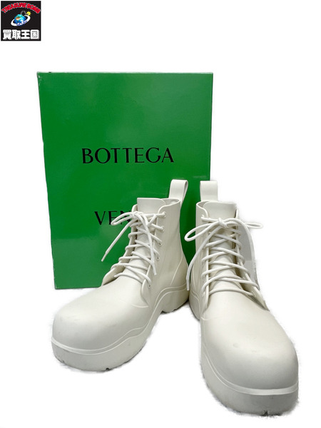 Bottega Veneta パドルアンクルブーツ 41 アイボリー