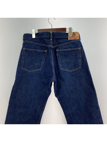 TCB JEANS ボタンフライデニム ストレート (33)