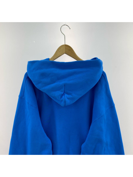 AKIMBO ZIP HOODIE ジップパーカー XXL ブルー