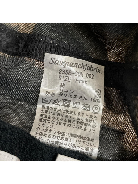 SASQUATCHfabrix. ハット 23SS ANIMAL PATTERN BUSH HAT[値下]