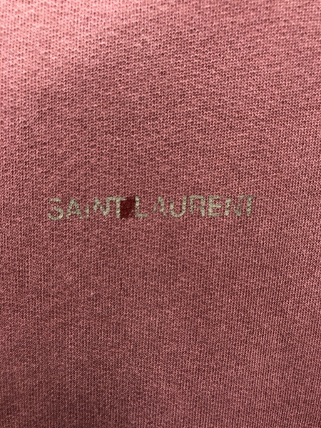 SAINT LAURENT ダメージ加工POパーカー (S) ピンク[値下]