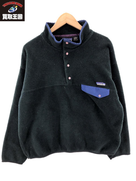 patagonia 90s 雪無し シンチラ スナップT L グリーン[値下]