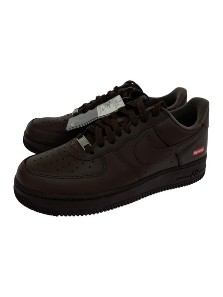 Supreme×Nike/Air Force 1 Low/Baroque Brown/CU9225-200