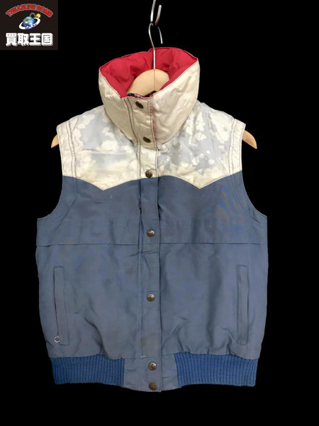 80s Powderhorn Mountaineering ダウンベスト 10 WHT GRY[値下]｜商品