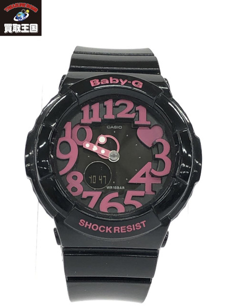 Baby-G BGA-130 QZ腕時計 黒ピンク｜商品番号：2100202038264 - 買取