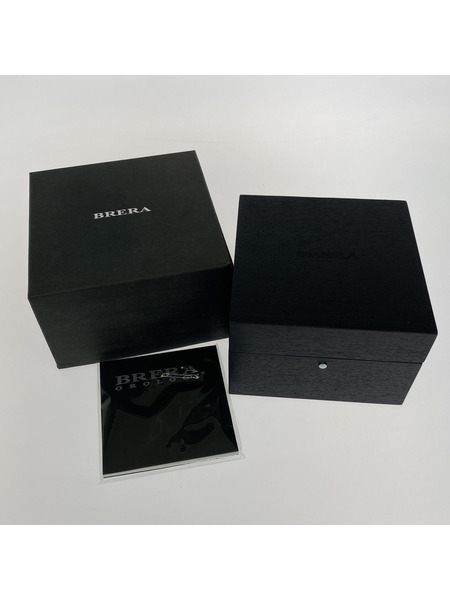 BRERA クロノ ラバーベルト 腕時計  メンズ時計 QZ
