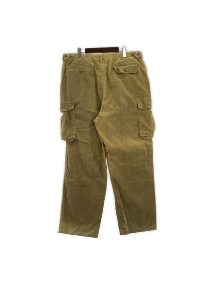 RRL パンツ コーデユロイ カーゴパンツ ベージュ W38