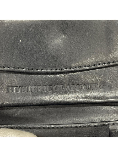 HYSTERIC GLAMOUR コンパクトウォレット Logo Studded Wallet