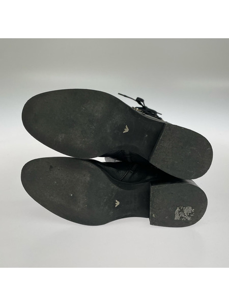 EMPORIO ARMANI ブーツ レースアップ ブラック