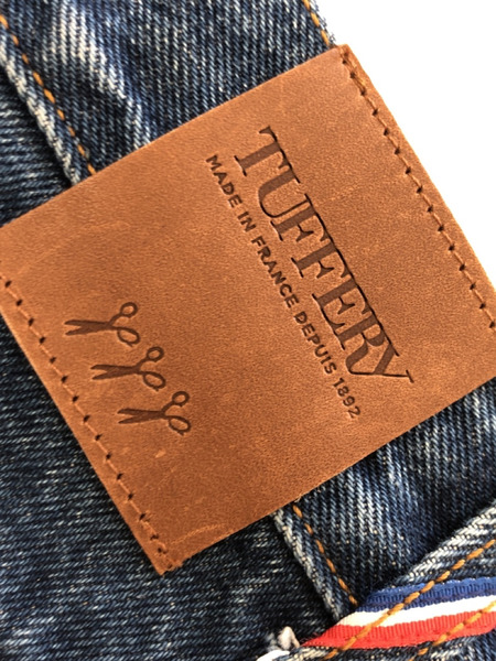 ATELIER TUFFERY CELESTIN ウォッシュドブルーデニム 38[値下]｜商品