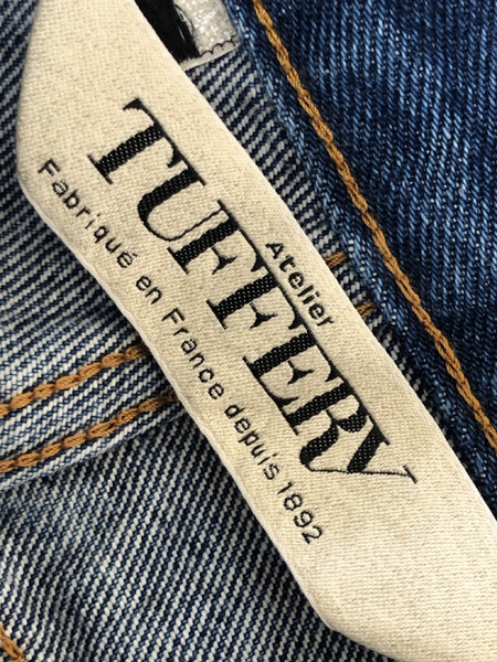 ATELIER TUFFERY CELESTIN ウォッシュドブルーデニム 38[値下]｜商品