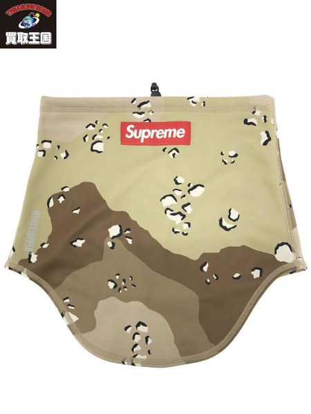 Supreme 22AW WINDSTOPPER NECK Gaiter Chocolate Chip Camo[値下]