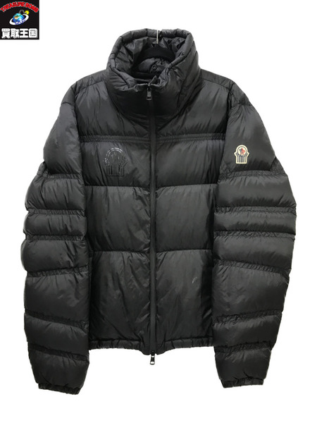 MONCLER GENIUS BORN TO PROJECT MOLESON ダウンジャケット size2 黒/モンクレール/フード欠品