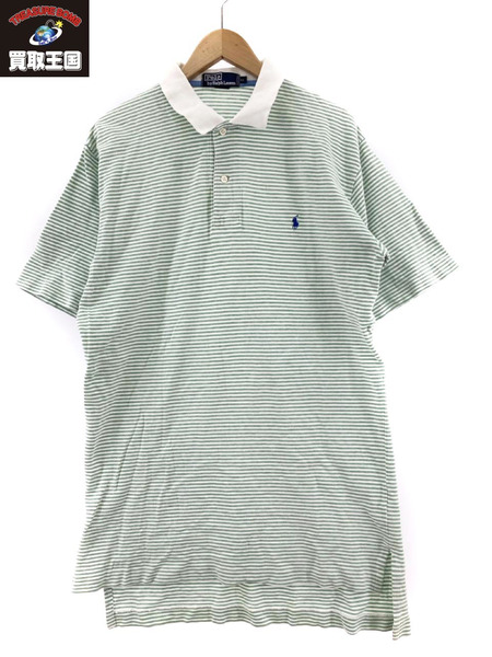 POLO RALPH LAUREN S Sポロシャツ 緑 LL[値下]