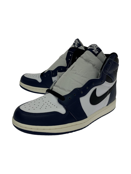 NIKE AIR JORDAN 1 RETRO HIGH OG MIDNIGHT NAVY 26cm