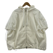 MONCLER ZIP HOODIE SSジャケット 白