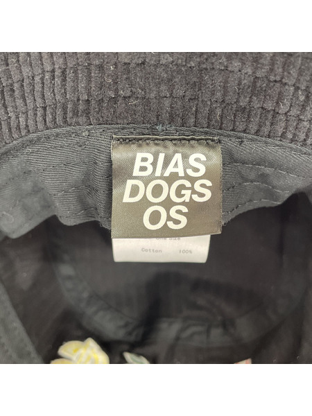 BIAS DOGS コーデュロイバケットハット